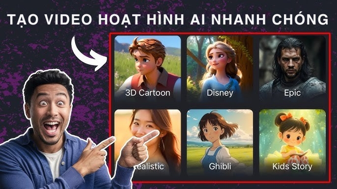 MagicLight AI Tạo video hoạt hình AI nhanh chóng