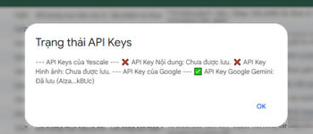 Zeno Content Kit #8 : TIP viết bài và lấy ảnh “0 đồng” với Google Gemini API