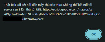 Lỗi kích hoạt Zeno Content Kit