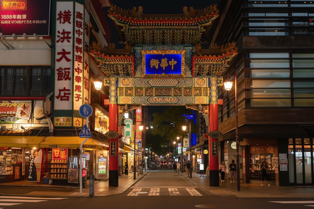 phố người hoa yokohama