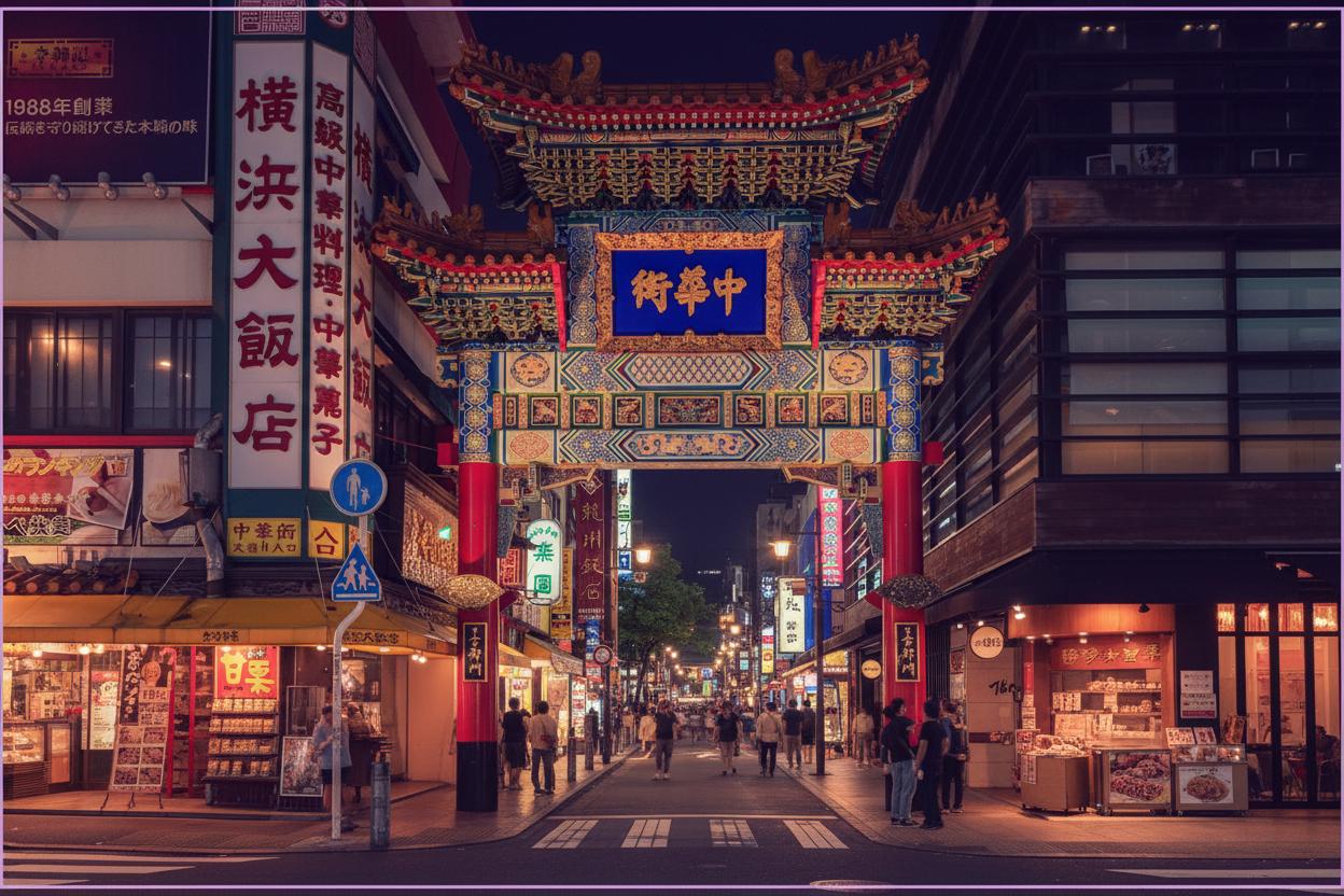 phố người hoa yokohama